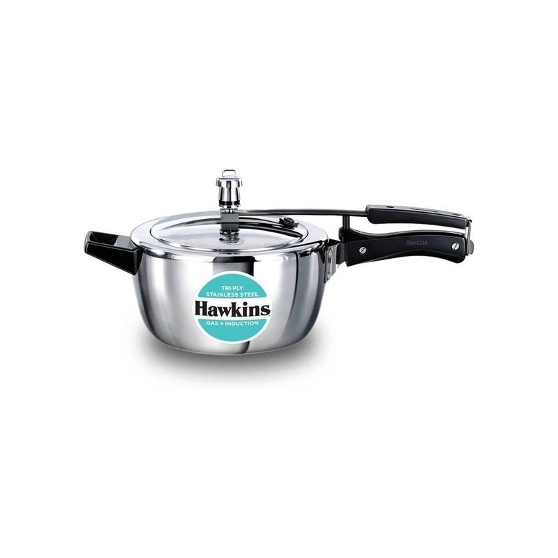 3.5L Triply Stainless Steel Pressure Cooker Inner Lid Cooker