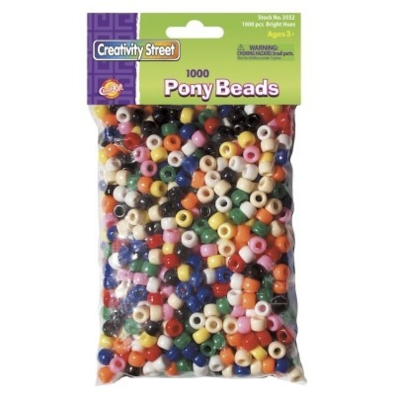 Bright Hues Pony Beads