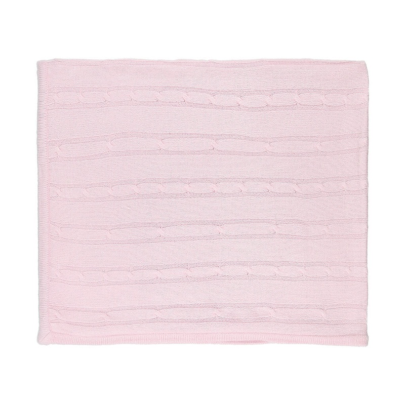 Cashmere – Like Acrylic Blanket Pink