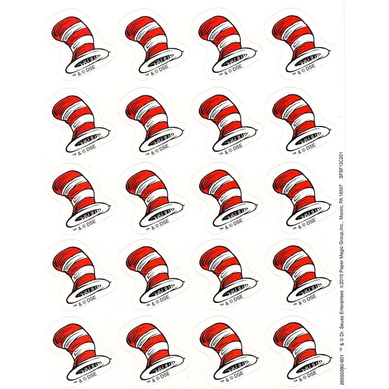 Eureka The Cat’s Hat Stickers