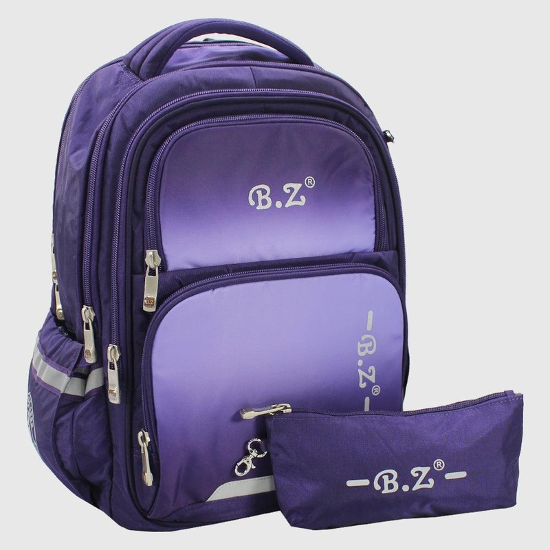 Faded Purple 20 Inches Backpack + Pencil Case