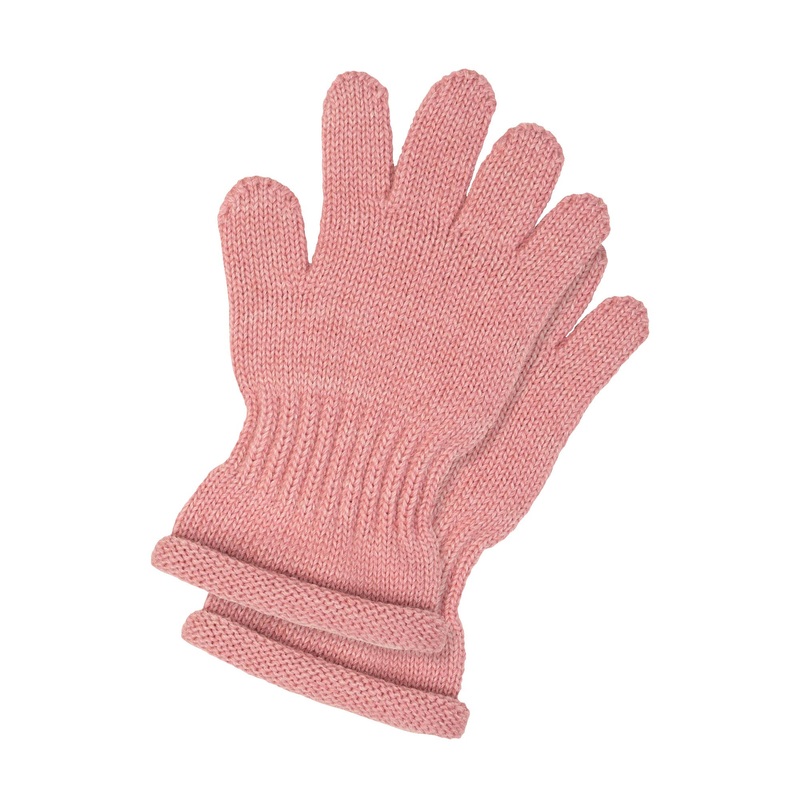 Menique Kids’ Knit Merino Wool Gloves