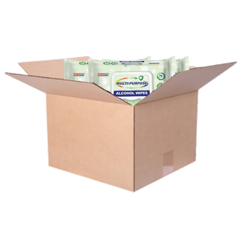 Multi-Purpose Alcohol Wipes (Case Pack 24)