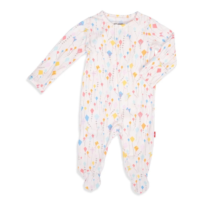 Sky’s the Limit Modal Ruffle Magnetic Footie
