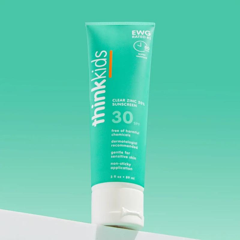 Think Kids Spf 30 Clear Zinc Sunscreen – 3oz