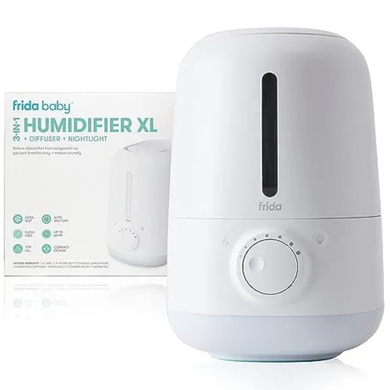 3-in-1 Humidifier Diffuser Nightlight – XL (See Description)