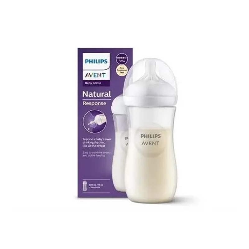 Avent Natural Bottle Response (3m+) 330ml – 1 Pack