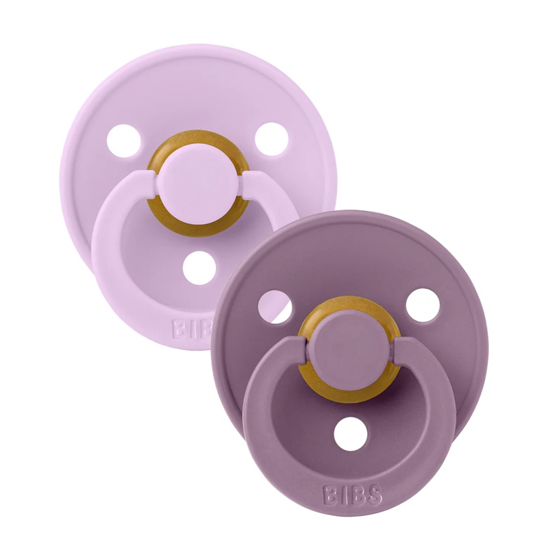 BIBS Pacifier 2 Pack – Violet Sky + Mauve