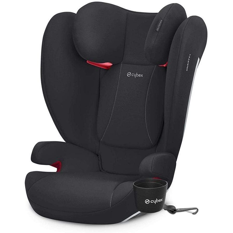 Cybex Solution B-fix Booster Car Seat Volcano Black