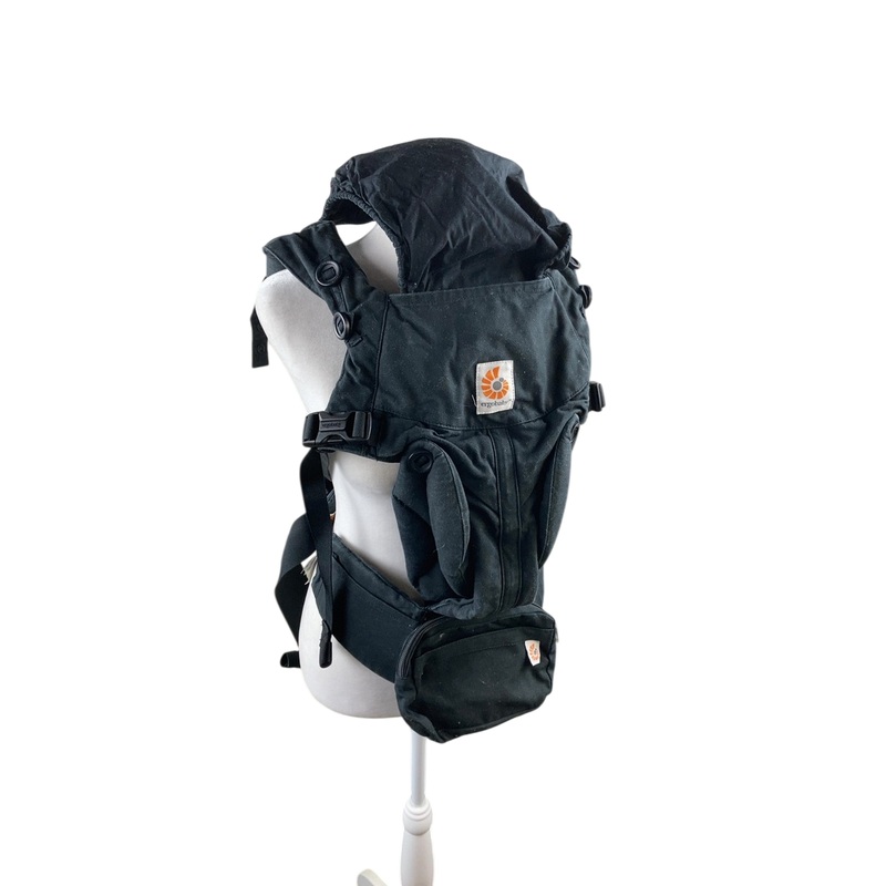 Ergobaby Omni 360 Cotton Baby Carrier, Pure Black