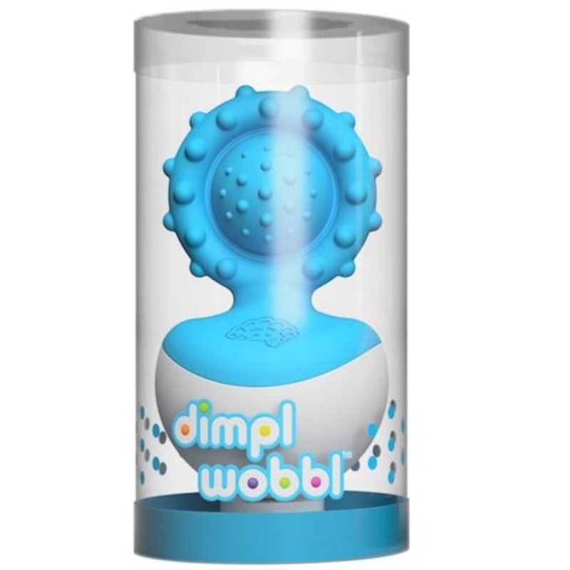 Fat Brain Toys Dimpl Wobl Blue