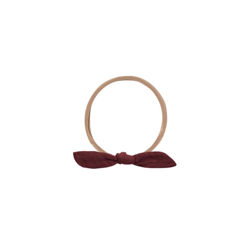 Little Knot Headband – Burgundy