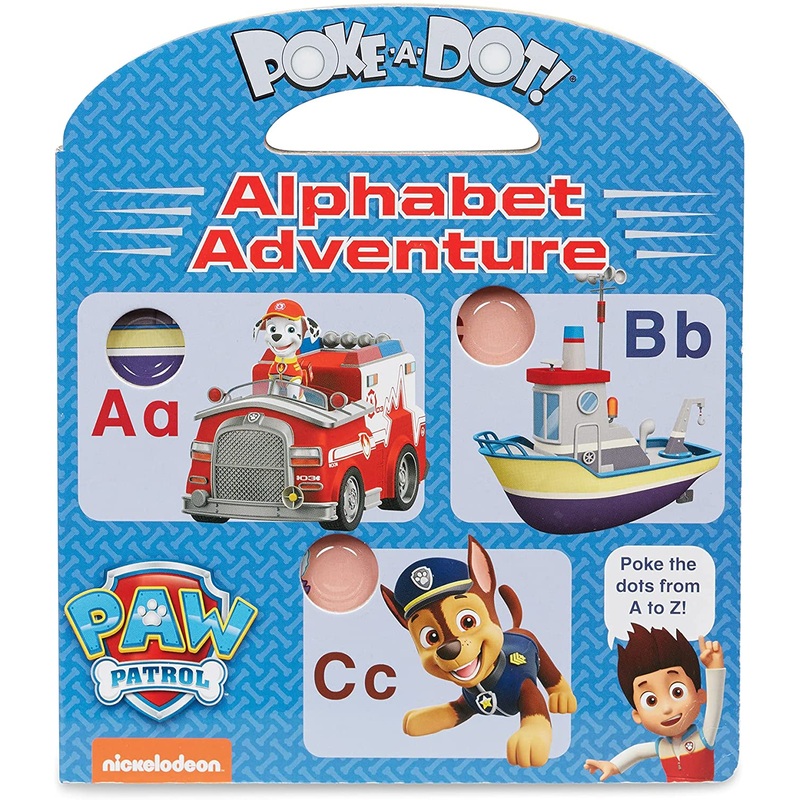 Melissa & Doug- PAW Patrol Poke-A-Dot – Alphabet Adventure