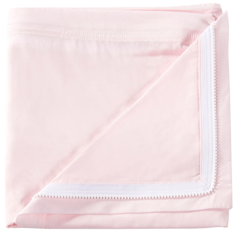 QuickZip Crib Zipper Sheet – Pink