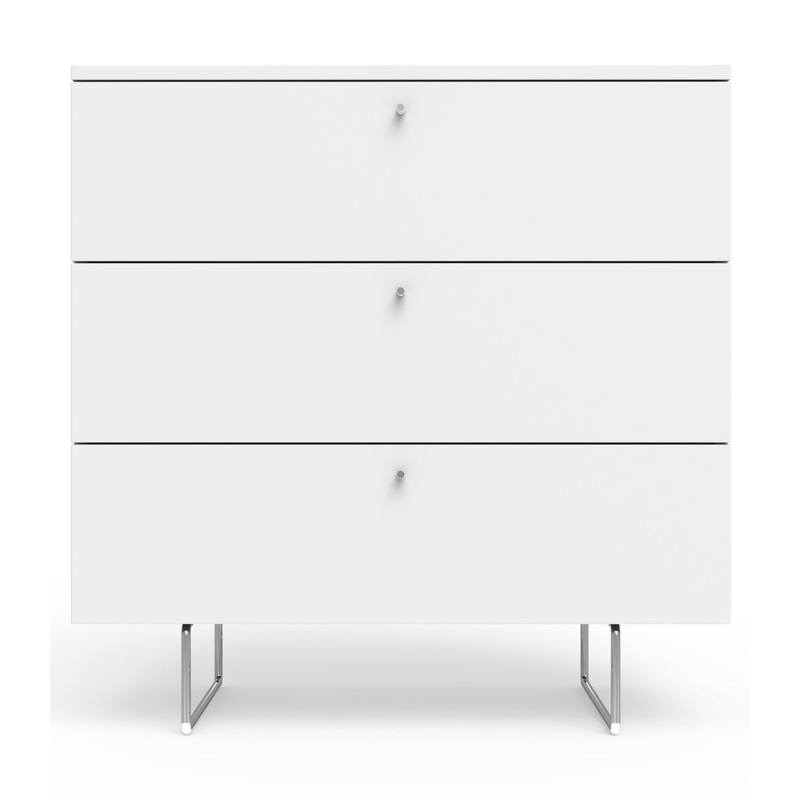 Spot On Square Alto Dresser 34″ – White
