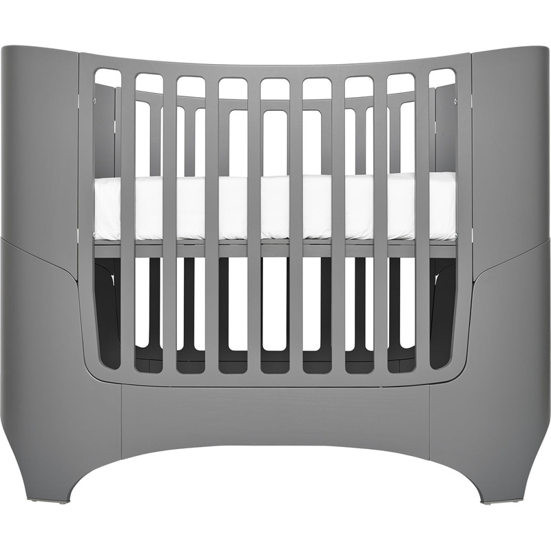 Tulip Leander 4-in-1 Convertible Crib  – Grey