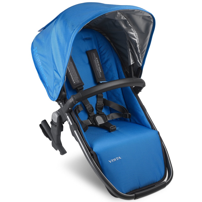 UPPAbaby VISTA 2015 RumbleSeat – Georgie (Marine Blue/Carbon)