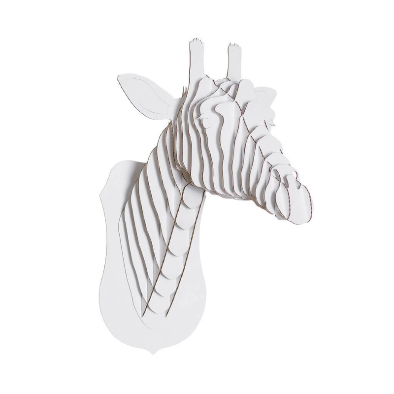 Animal Giraffe Head White