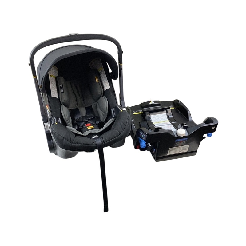 Doona Infant Car Seat & Stroller Combo, 2023, Nitro black