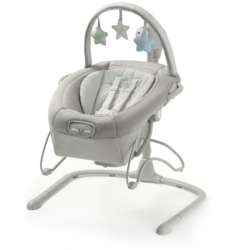 Graco Soothe ‘n Sway LX Swing with Portable Bouncer – Modern Cottage