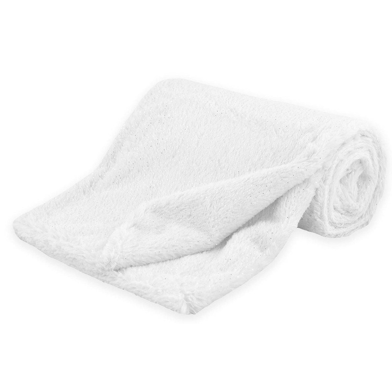 Just Born Sparkle Cuddleplush Blanket – Grey