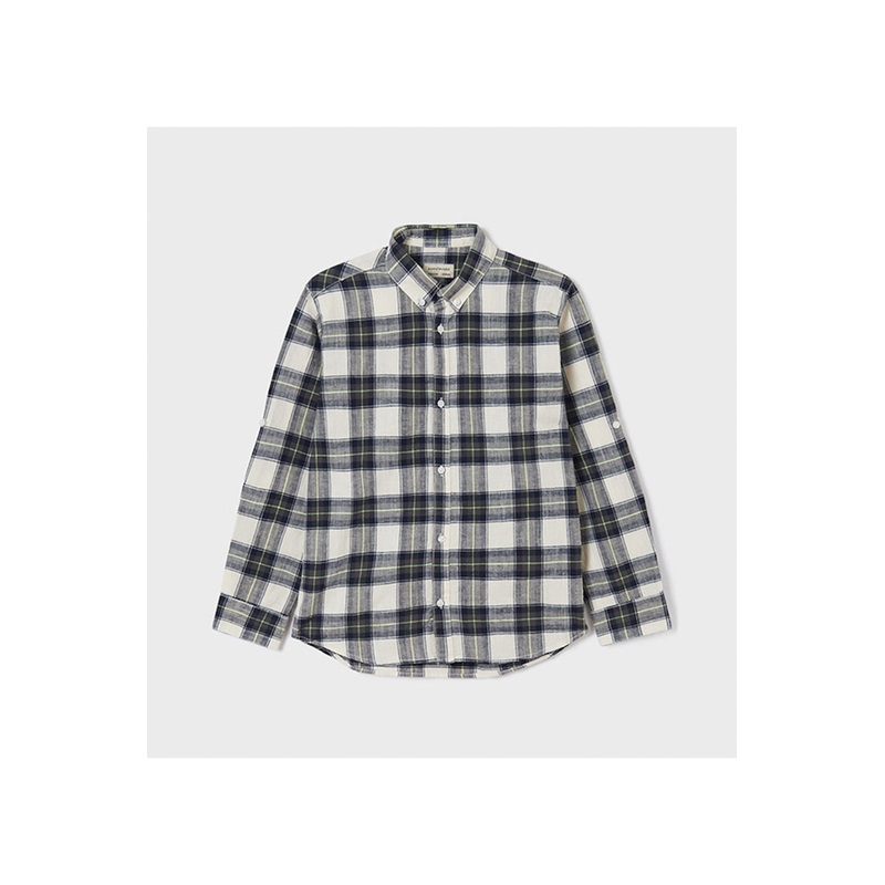 Linen Checkered Shirt