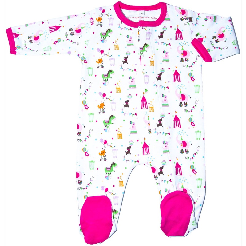 Magnificent Baby Girl’s Circus Footie – 6 Months