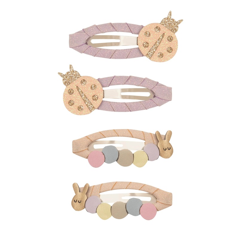 Mimi & Lula Ladybird & Caterpillar Clic Clac Clips