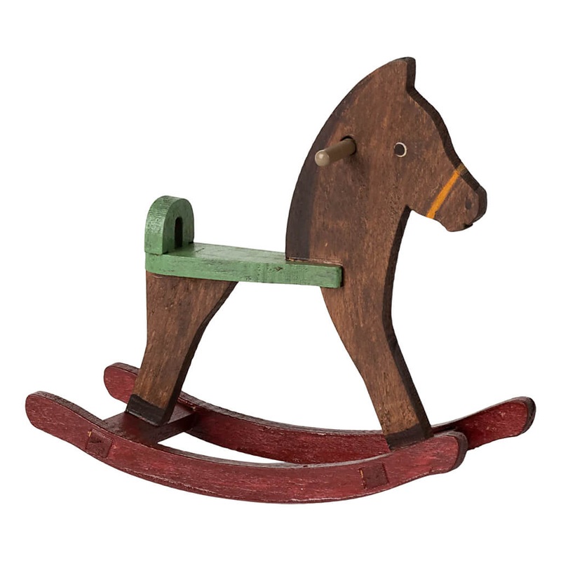 Mouse Rocking Horse Dark Brown