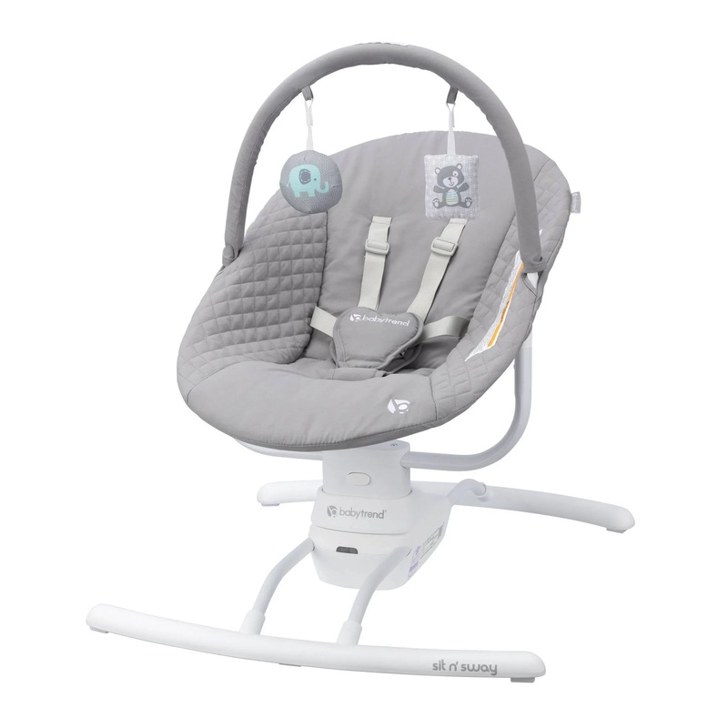 Sit N Sway Portable Baby Swing – Dash Gray