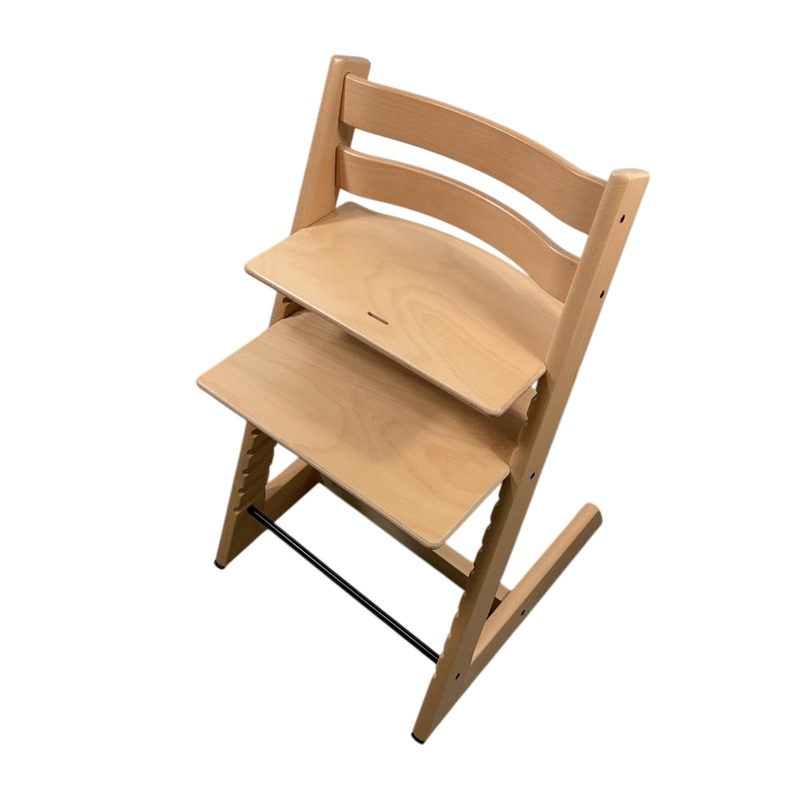 Stokke Tripp Trapp High Chair and Newborn Set Bundle, Natural