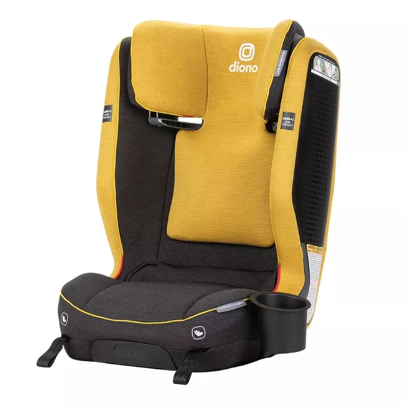 Toddler Monterey 6XT SafePlus High-Back Booster, Red Cherry – Yellow Mineral
