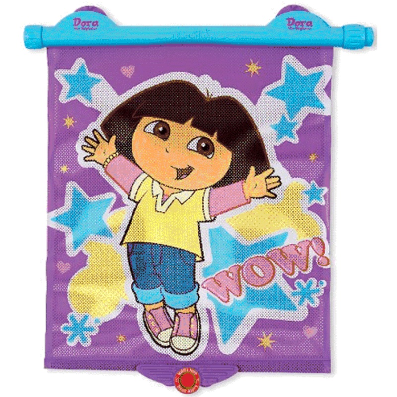 Munchkin Dora the Explorer White Hot Safety SunBlock Shade with Blue Handle