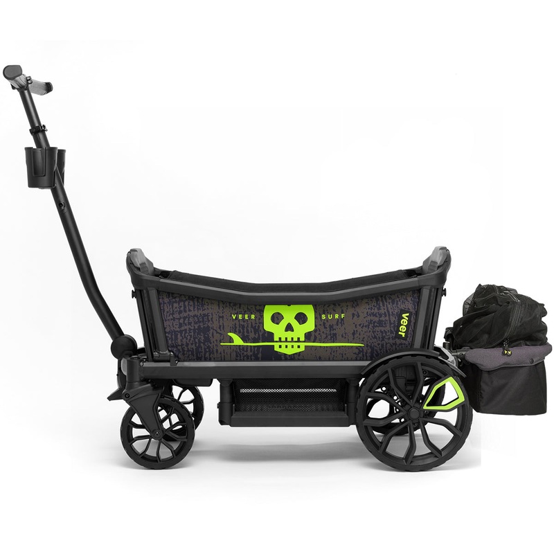 Veer Cruiser Stroller Wagon + Basket Bundle – Surf