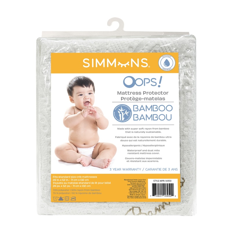 Bamboo Crib Mattress Protector