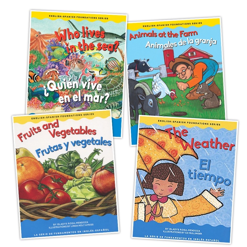 Bilingual Board Books, Set of 4