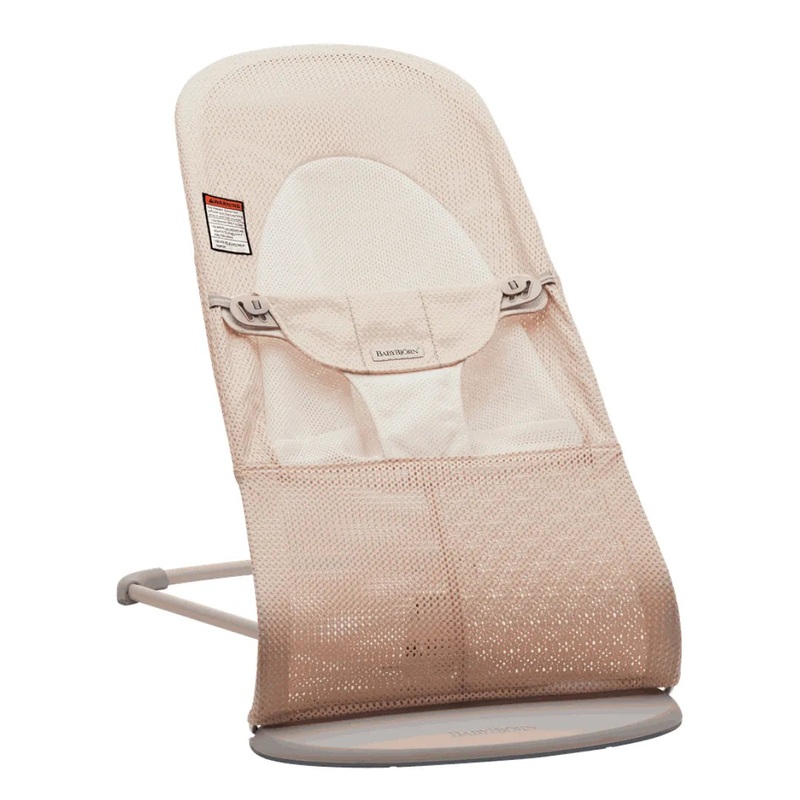 Bouncer Balance Soft Mesh – Pearly Pink/White