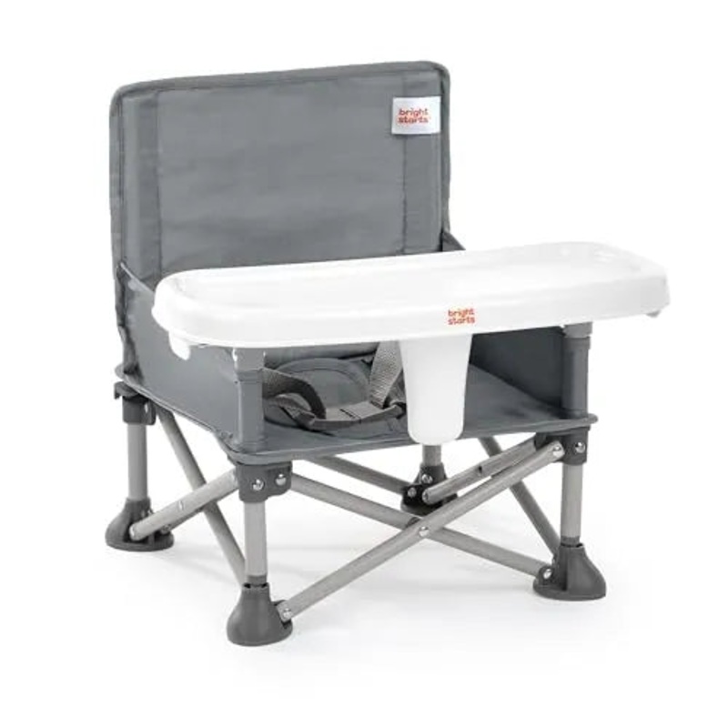 Bright Starts POP ‘N SIT Infant Seat – Gray