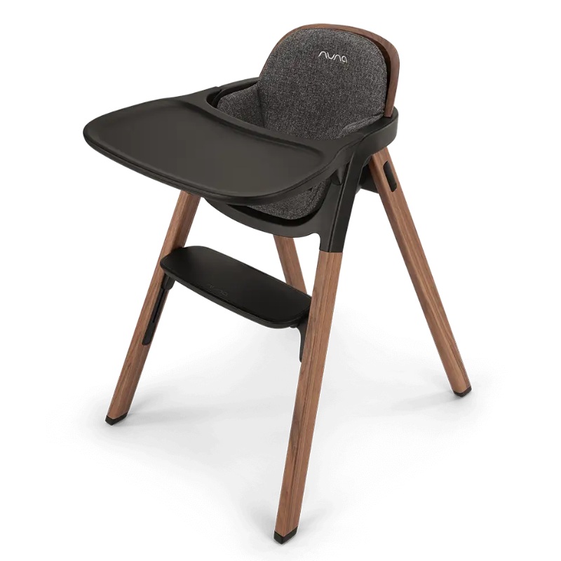 Bryn High Chair – Sanderson Black Walnut