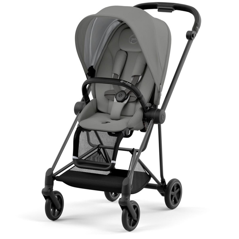 Cybex MIOS 3 Stroller (One Box) – Matte Black / Black / Soho Grey