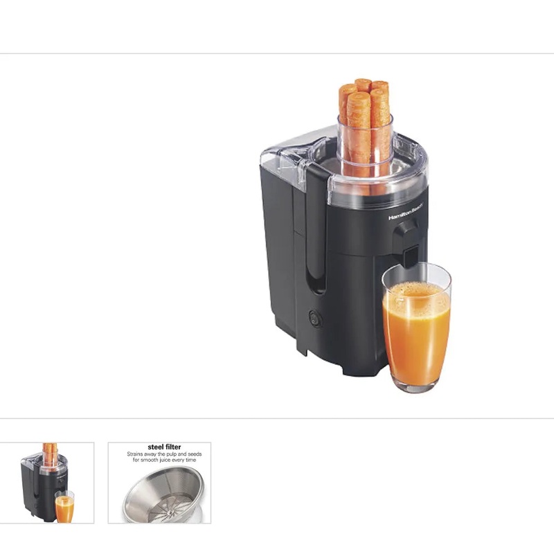 HealthSmart Compact Juice Extractor