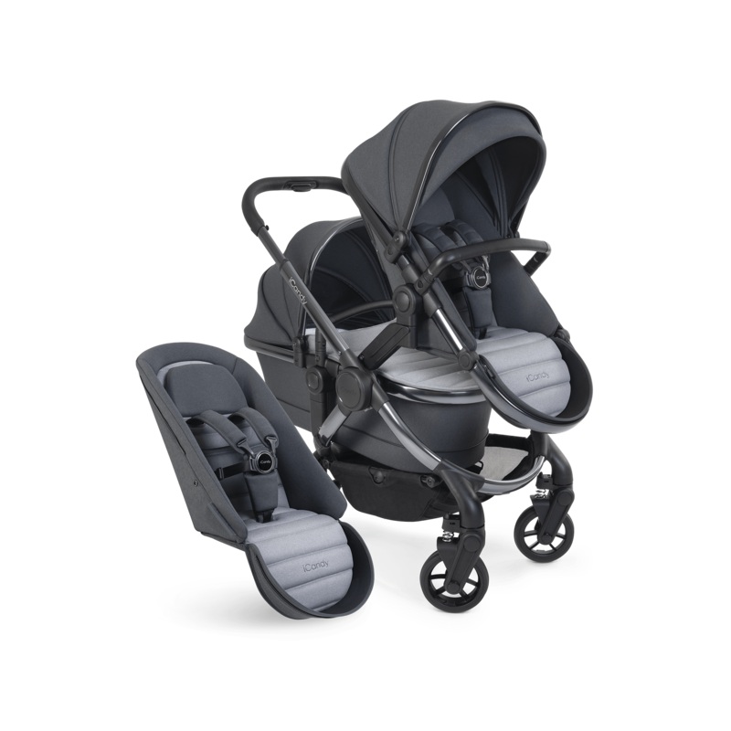 iCandy Peach 7 Pushchair & Carrycot – Double Bundle – Truffle