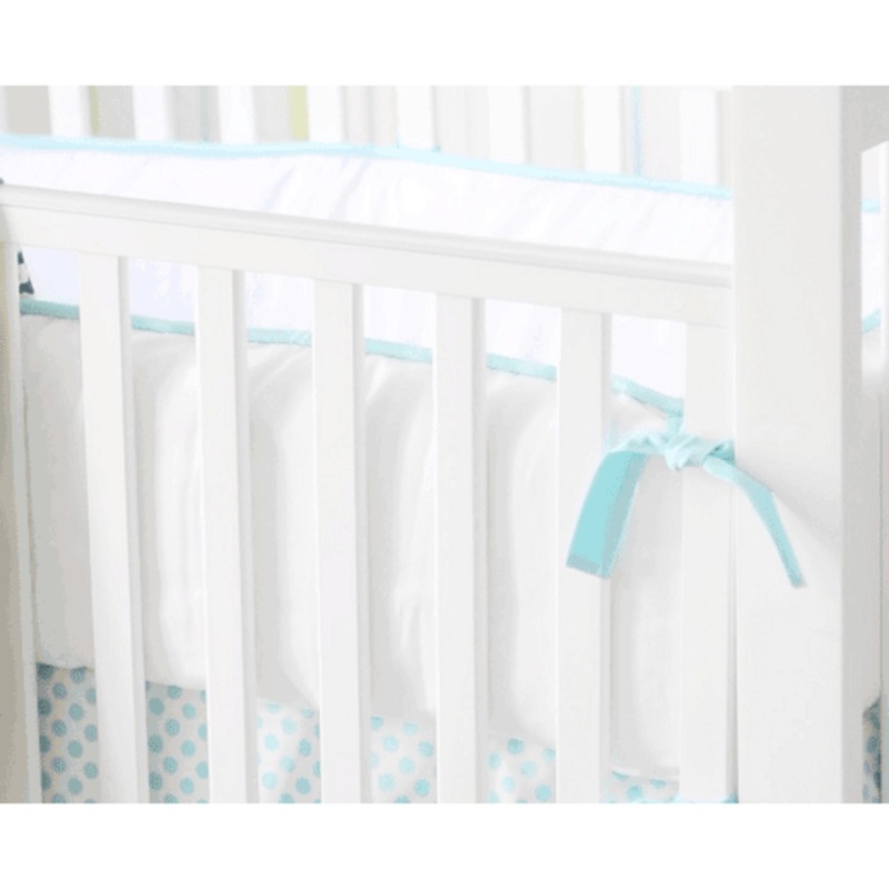 New Arrivals Indigo Summer Crib Bumper
