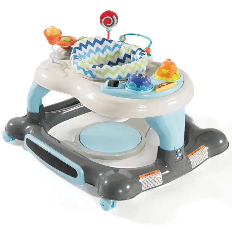 Storkcraft 3-in-1 Activity Walker and Rocker with Jumping Board Feeding Tray