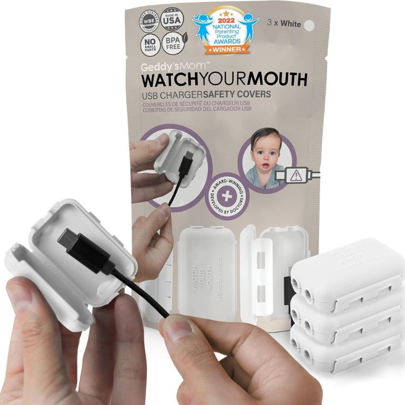 Watch Your Mouth – The Original Universal USB Charger Cover