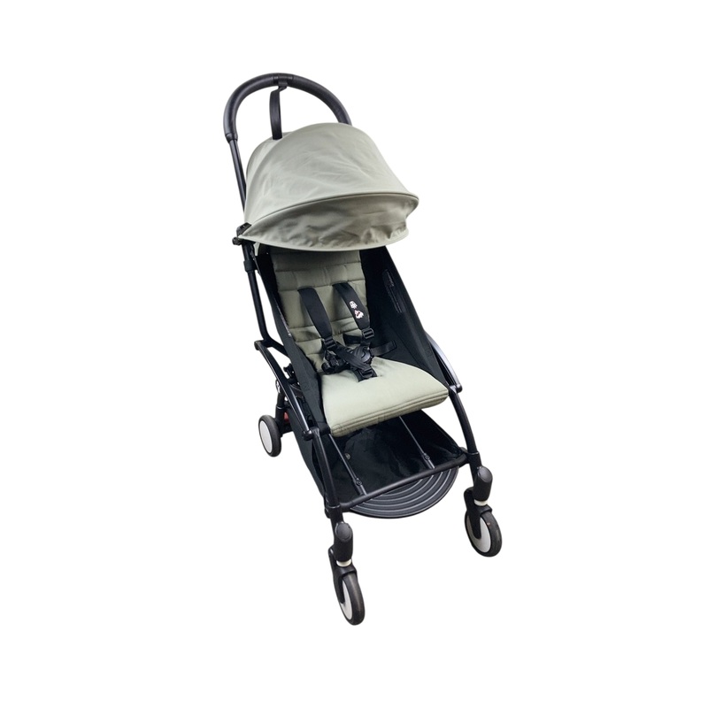 Babyzen YOYO2 Complete Stroller, 2022, Black with Olive