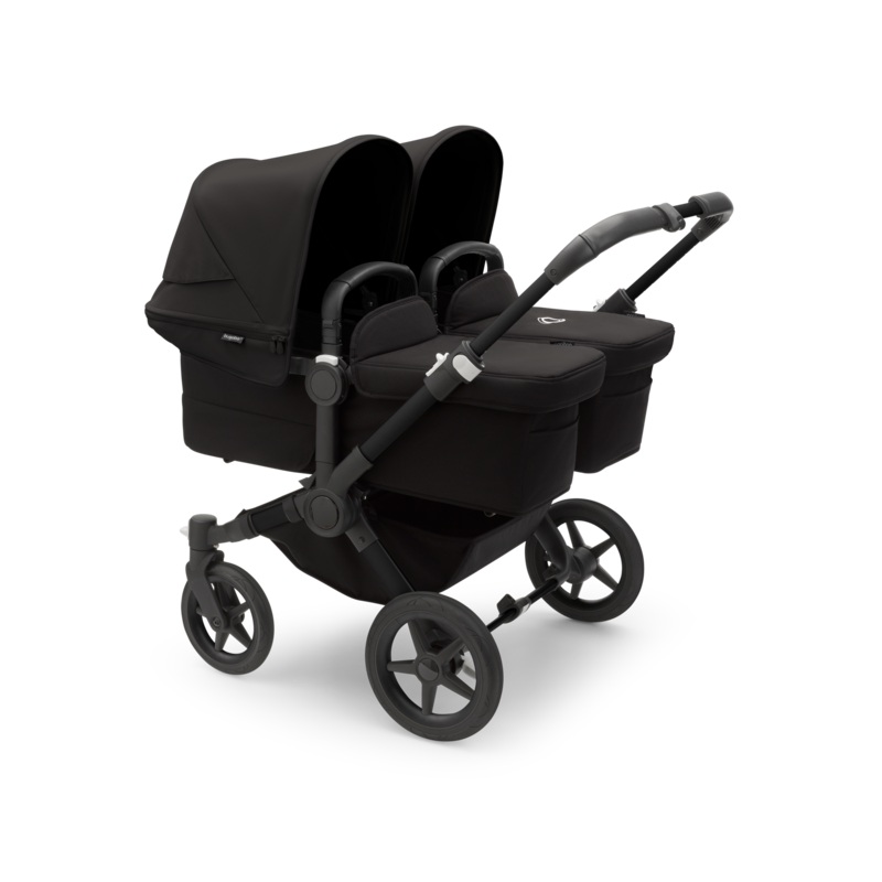 Bugaboo Donkey 5 Twin – Black Canopy/Black Fabrics/Black Chassis