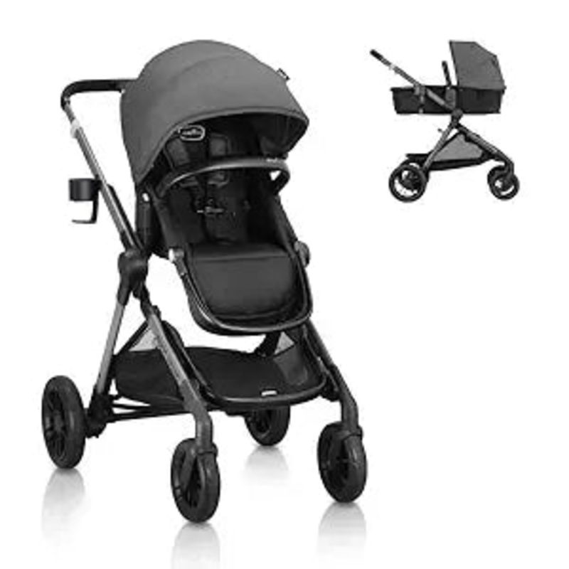 Evenflo Pivot Xpand Modular Stroller, 2023, Sabino Gray