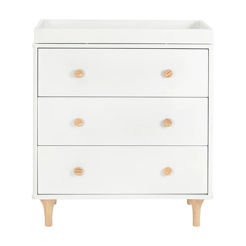 Lolly Dresser 3-Drawer Changer with Changer – White Pine