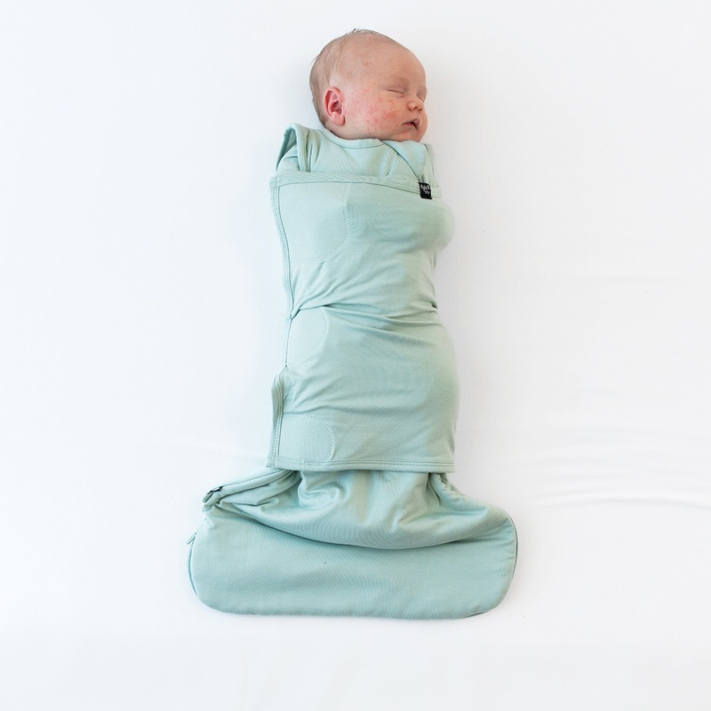 Sleep Bag Swaddler in Sage 1.0